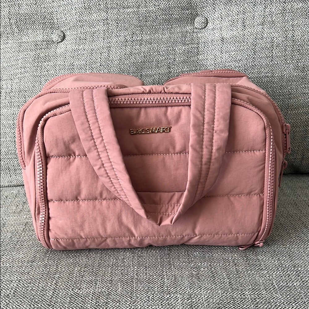 Dusty Rose Bagsmart Travel Toiletry Bag